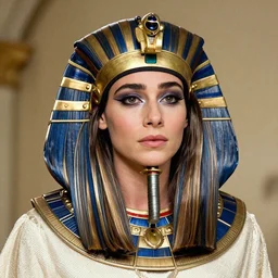 cleopatra with the face of keanu reeves