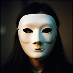 who hides behind a mask ( secret secret i've got a secret ),, cinematic, volumetric lighting, f 8 apeture, eastman 5 3 8 4 film,