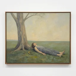 falling out of life, self actualisation, peaceful piece by awart winning artist clemera laverton. exhibit 6 a, collection 2, piece 3 3