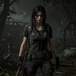 a screenshot of outlast ( pc 2 0 1 3 ), a screenshot of pokemon sword and shield ( switch 2 0 1 9 )