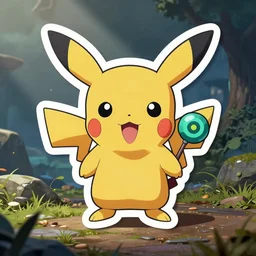 cute miss mascot nidorina nidorina nidorina pokemon sticker art, cronobreaker, beeple game icon