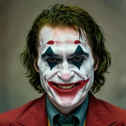 photo of Hugo Weaving as the Joker by Lee Jeffries , big smile, head shot, detailed, award winning, Sony a7R