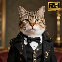 an amazing award winning photo of a cat in a knight suit, very detailed and sharp, 4k hdr, cinematic masterpiece
