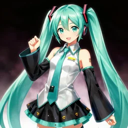 hatsune miku artwork by j. c. leyendecker