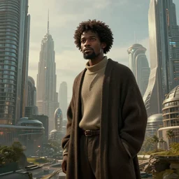 an african city as imagined by tolkien, afrofuturism, digital artwork, extremely detailed, cinematic photography, 4 k