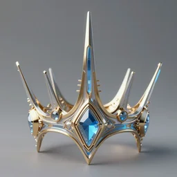 futuristic scifi crown