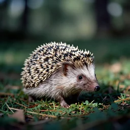 a photo of a zekrom hedgehog in its natural habitat, kodak ektachrome e 1 0 0 photography