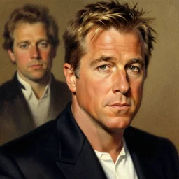 high detail aniston, art style by drew struzan, joseph christian leyendecker & ernie barnes