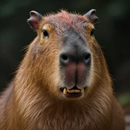hyperrealistic dslr film still of justin bieber with anthropomorphous capybara teeth, stunning 8 k octane comprehensive 3 d render, inspired by istvan sandorfi & greg rutkowski & unreal engine, perfect symmetry, dim volumetric cinematic lighting, extremely hyper - detailed, incredibly real lifelike attributes & flesh texture, intricate, masterpiece, artstation, stunning