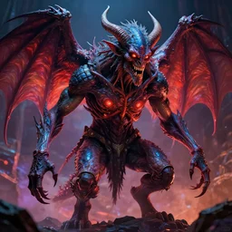 photorealistic scifi demon in the style of michael whelan and gustave dore. hyperdetailed photorealism, 1 0 8 megapixels, amazing depth, glowing rich colors, powerful imagery, psychedelic overtones, 3 d finalrender, 3 d shading, cinematic lighting, artstation concept art