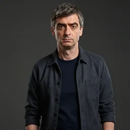 rowan atkinson in doom eternal, highly detailed, extremely high quality, hd, 4 k, 8 k, professional photographer, 4 0 mp, lifelike, top - rated, award winning, realistic, detailed lighting, detailed shadows, sharp, no blur, edited, corrected, trending