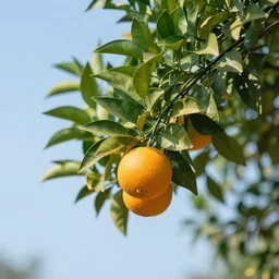 an orange tree