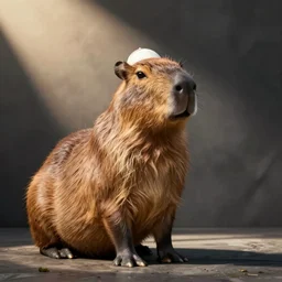 a capybara as a catholic pope
