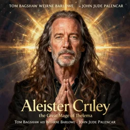A Magical Portrait of Bruce Willis as Aleister Crowley the Great Mage of Thelema, art by Tom Bagshaw and Wayne Barlowe and John Jude Palencar