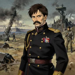 sir john hall, the chief british army medical officer in the crimea, finely detailed perfect art, gapmoe yandere grimdark, trending on pixiv fanbox, painted by greg rutkowski makoto shinkai takashi takeuchi studio ghibli