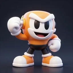 cuphead 3 d render