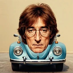 john lennon's face on a stag beetle!!!!!!!!, art