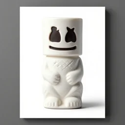 the notorious b. i. g. as a marshmellow tiki mug, shaded lighting poster by magali villeneuve, artgerm, jeremy lipkin and michael garmash, rob rey and kentaro miura style, trending on art station