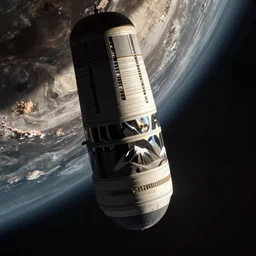 endless falling in space