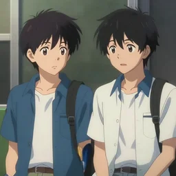 2 emo boys in an anime movie
