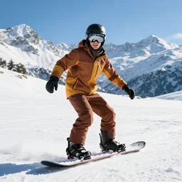 chocolate snowboarding in the alps, funny
