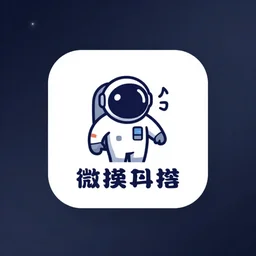 logo for an app for astronaut dating