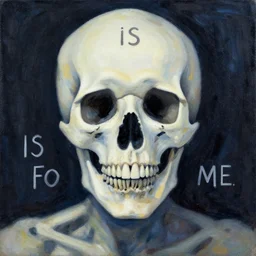 death is looking for me, meaningful, abstract, illustration, metaphoric, painting