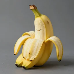 a banana fruit in the shape of ben stiller.