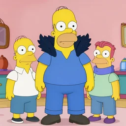 Thanos Homer Simpson s, cinematic, 4K