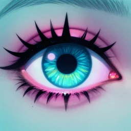 vaporwave eye