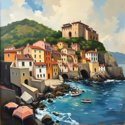 a beautiful painting by alberto mielgo