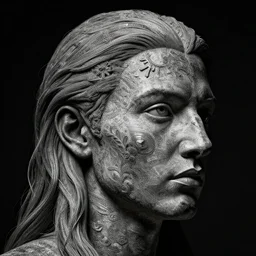 head and shoulders masterpiece portrait of the divinity, by dan hillier, high contrast, intricate detail, super resolution, masterpiece, trending on artstation