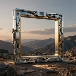 electronic biomechanical squared frame