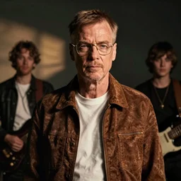 Walter White in a screamo band