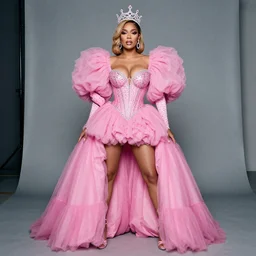 jeffree star as the queen of pink
