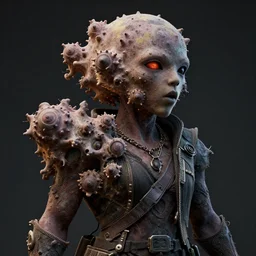close up, 3 / 4 composition shot of the mandelbrot paladin, unorthodox apparel, cinematic lighting, octane render, 4 k, artstation