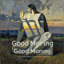 a painting by Picasso, named Good Morning