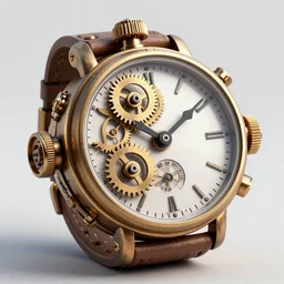 a steampunk watch, gears and cogs, trending on artstation