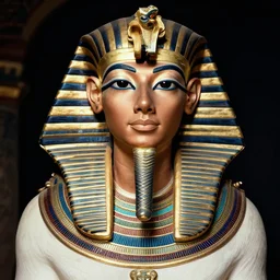 portrait of egyptian god set, annie leibovitz