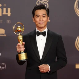 Medium shot of a typical character in the style of award winning
