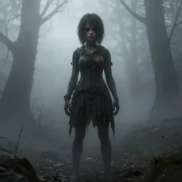 silent hill engulfed in fog, concept art, highly detailed, 8k unreal engine