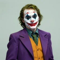 A ferret as the Joker, Comic book art