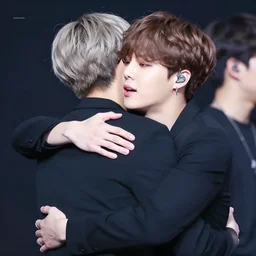 BTS Jimin hugging BTS Jungkook, 8k, photograph,