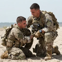 Navy SEAL giving his life to save his Buddy