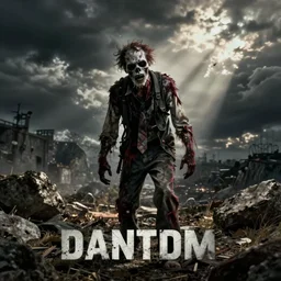 dantdm as a zombie