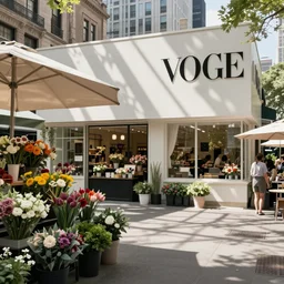 new york city, architectural digest, architecture and design magazine, farmers market, flowers market, vogue magazine, vintage roaring 1 9 2 0 s flapper, john singer sargent, anime, trending on artstation, intricate