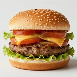 “an unhealthy burger”