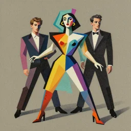 ( ( dither ) ), editorial photo portrait of a cybewave cubist fashion goddess, colorful modern, mads berg, karolis strautniekas, christopher balaskas, fine texture, dynamic composition, detailed, matte print, dynamic perspective, muted color, lomography, ( ( risograph ) ), rich grainy texture, centered