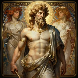 symmetry!! portrait of god zeus, mithology, intricate, highly detailed, dynamic lighting, digital art, digital painting, artstation, wlop, sharp focus, illustration, art by artgerm and greg rutkowski and alphonse mucha, 8 k