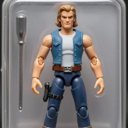 close up photograph of action figure of ron jeremy
